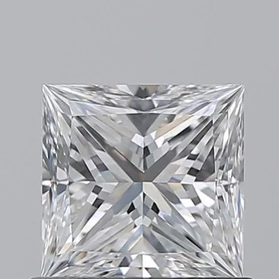 0.8ct Princess F VVS2 Natural Diamond