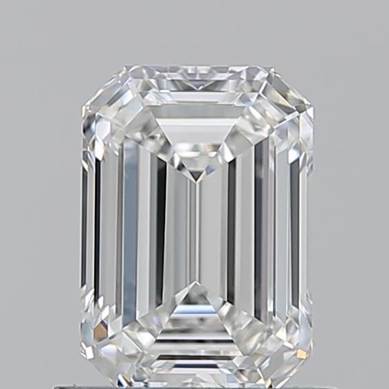 1.01ct Emerald F VVS2 Natural Diamond