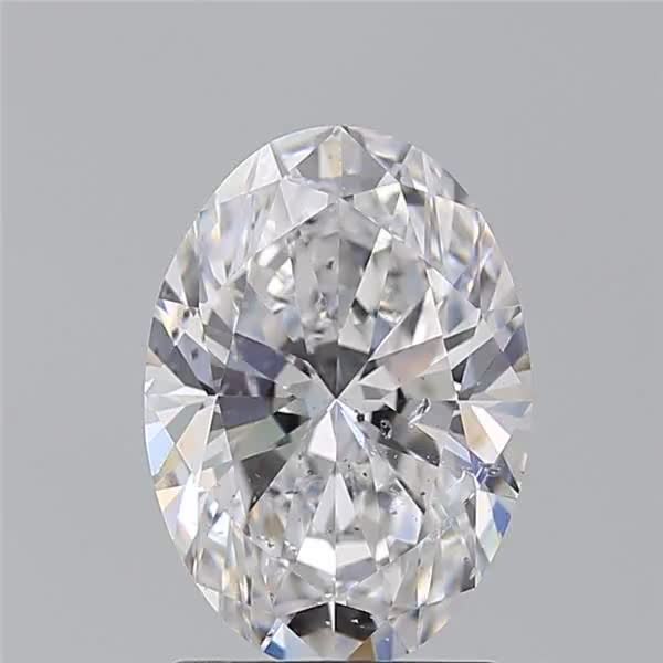 2.02ct Oval D SI2 Natural Diamond