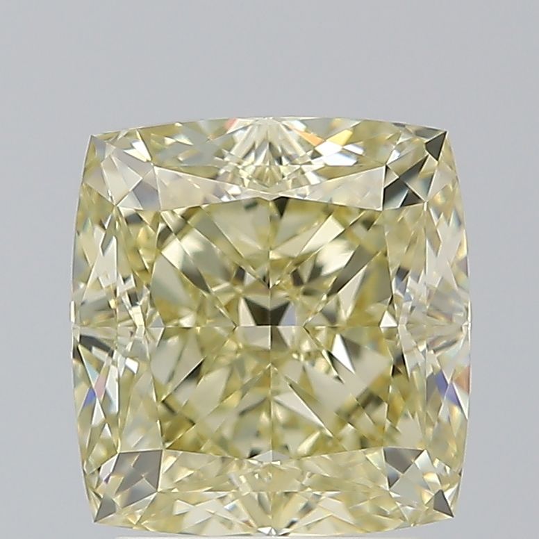 3.02ct Fancy Brownish Yellow Cushion Modified Natural Diamond