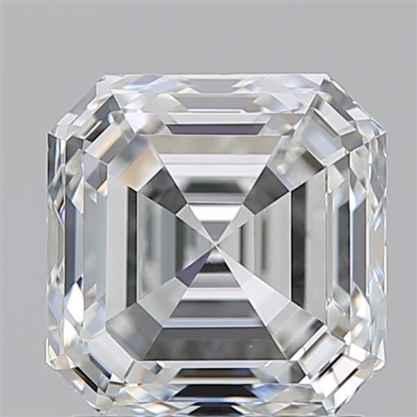 2.01ct Asscher F VS1 Natural Diamond
