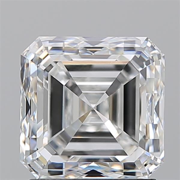2.01ct Asscher F VS1 Natural Diamond