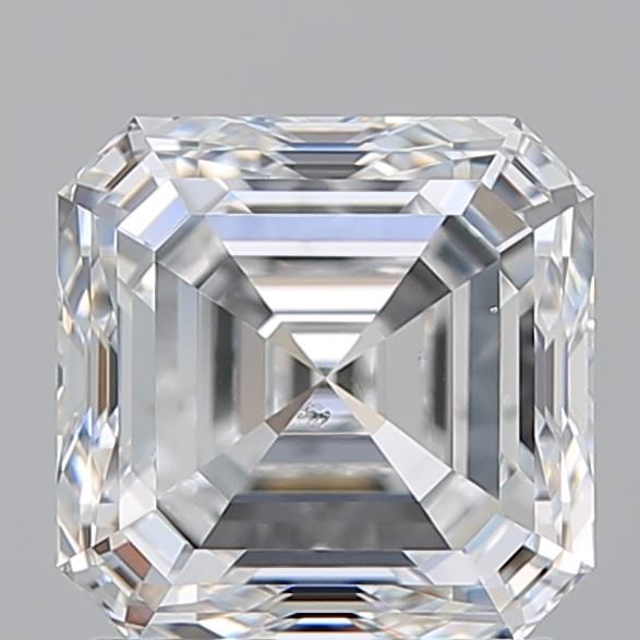 2.01ct Asscher E SI1 Natural Diamond