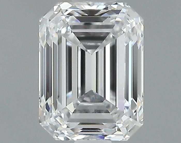 1ct Emerald D VVS1 Natural Diamond