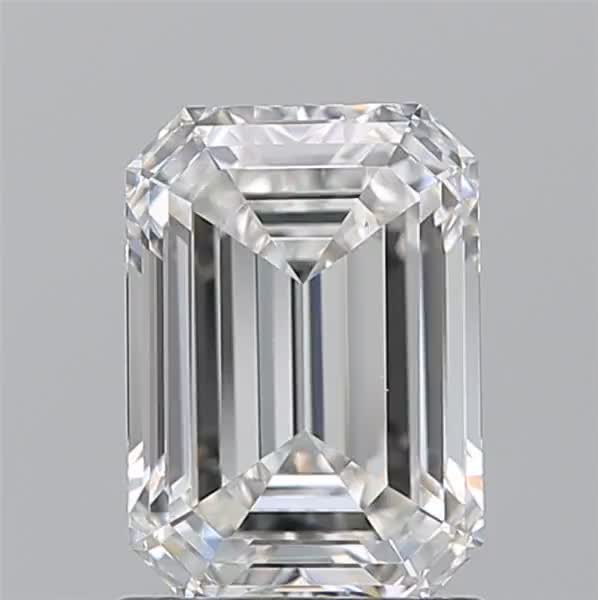 1.5ct Emerald F VS2 Natural Diamond
