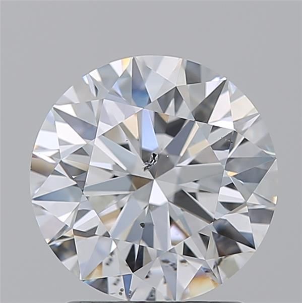 2.08ct Round D SI2 Natural Diamond