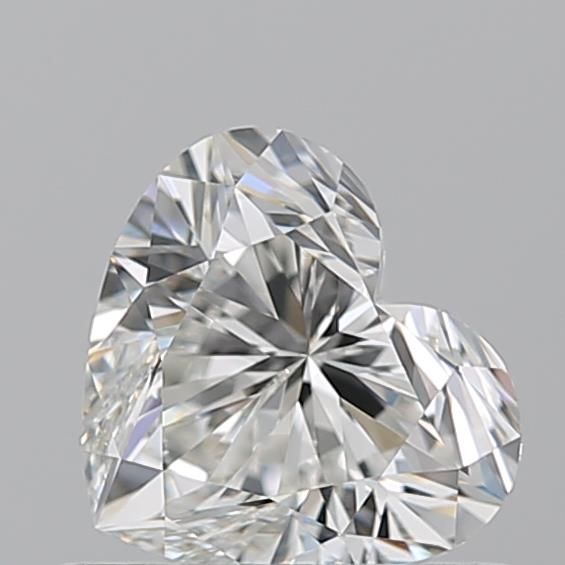 0.74ct Heart H IF Natural Diamond