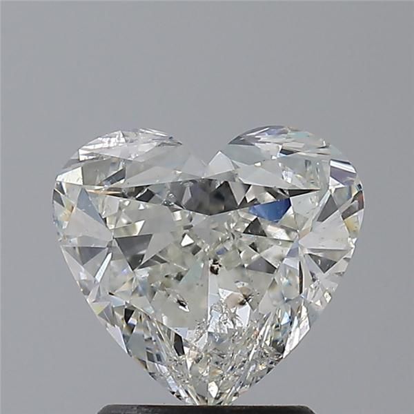 1.83ct Heart H SI2 Natural Diamond