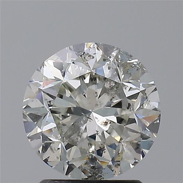 2ct Round H SI2 Natural Diamond