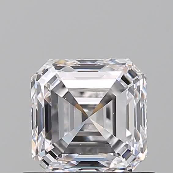 0.74ct Asscher D VS2 Natural Diamond