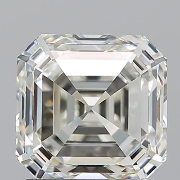 2.03ct Asscher K IF Natural Diamond