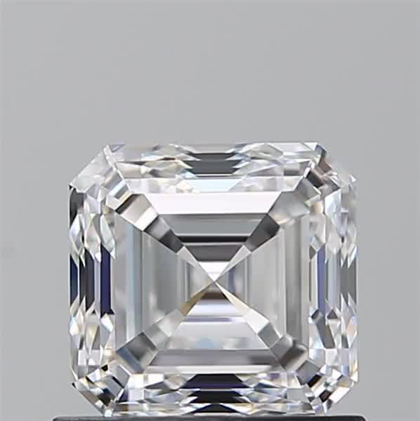1.01ct Asscher D VVS2 Natural Diamond