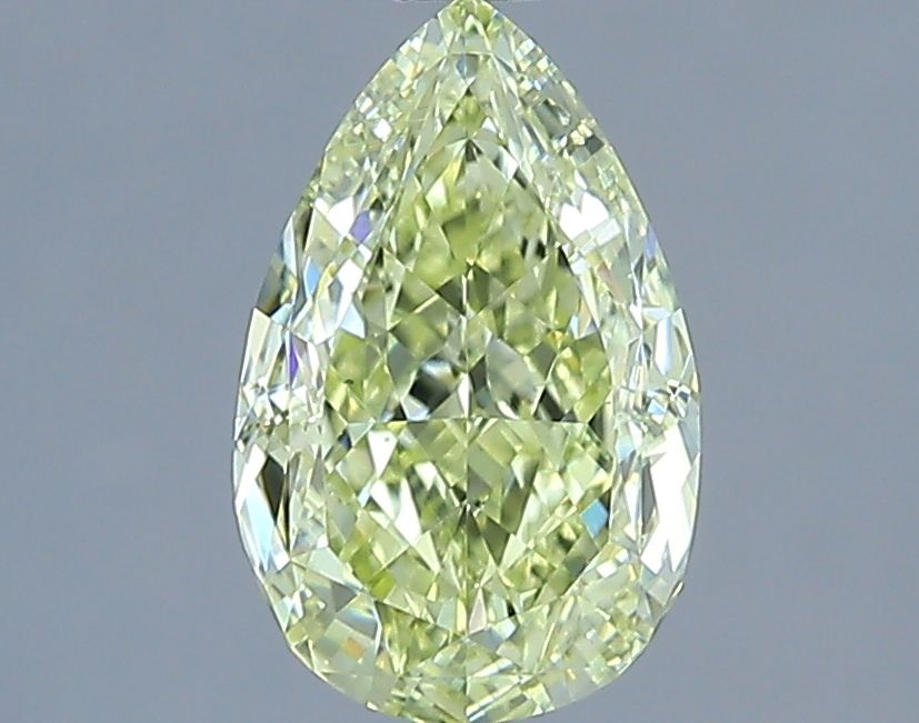 1.5ct Fancy Yellow Pear Natural Diamond