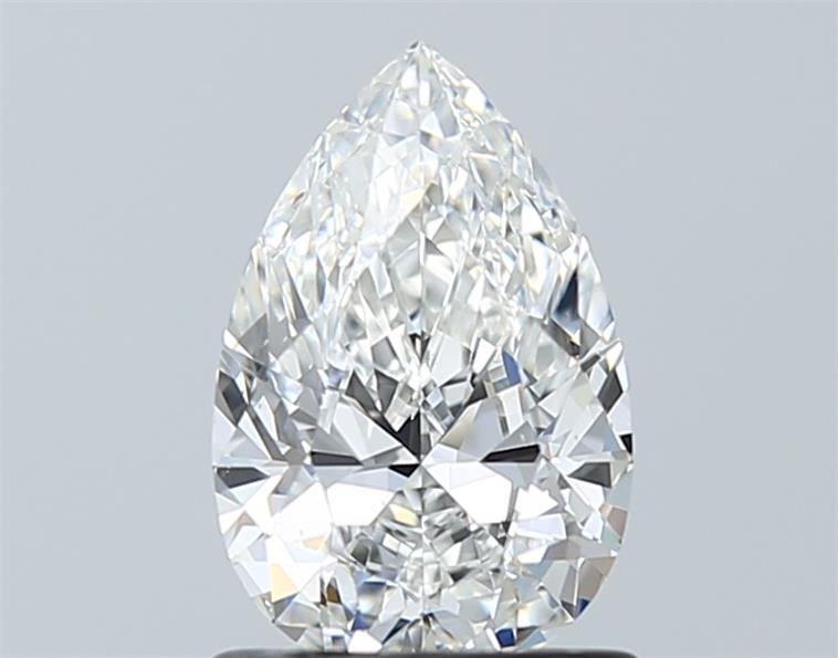 1ct Pear G VS2 Natural Diamond