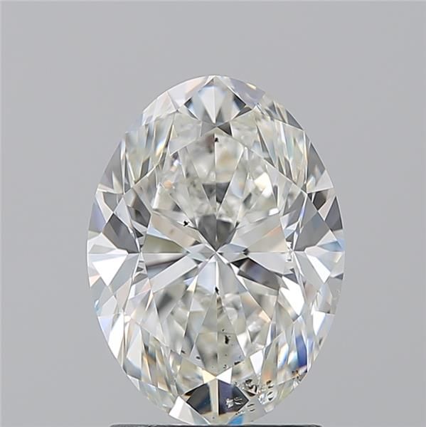 2.2ct Oval H SI2 Natural Diamond