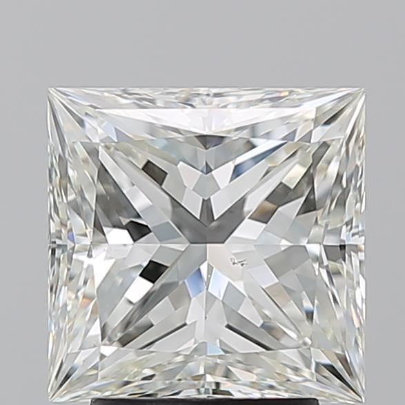 3.02ct Princess I VS2 Natural Diamond