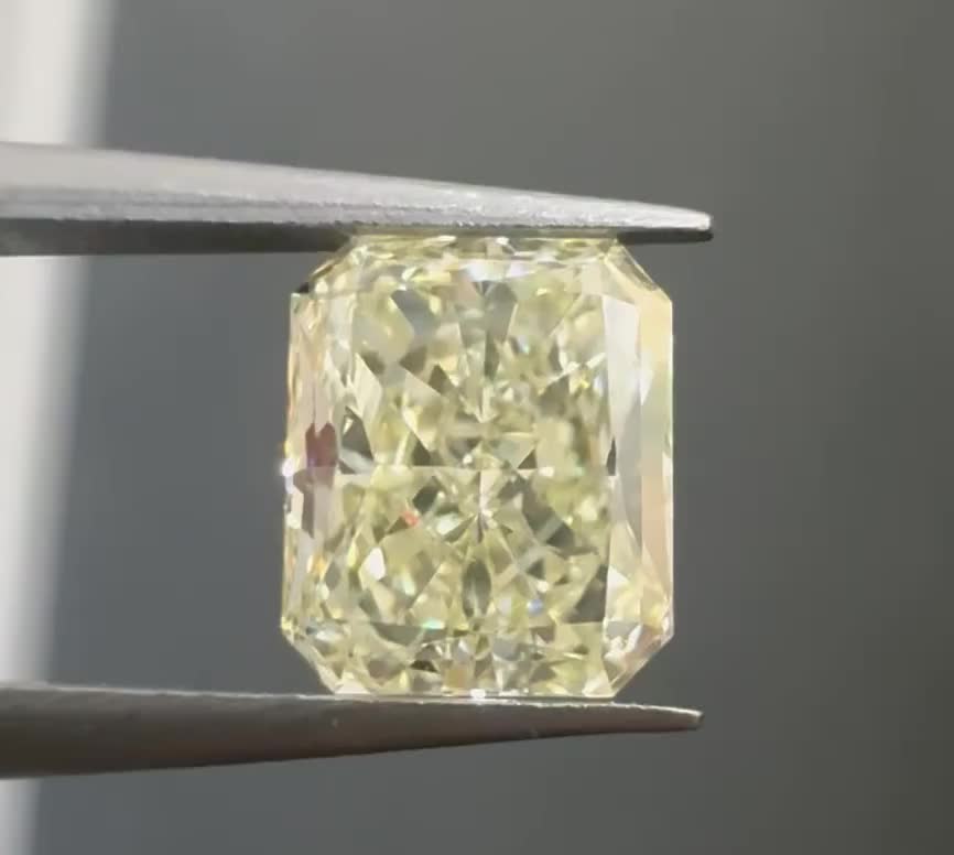 1ct Radiant N VS2 Natural Diamond