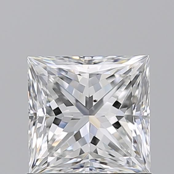 1.01ct Princess F SI1 Natural Diamond