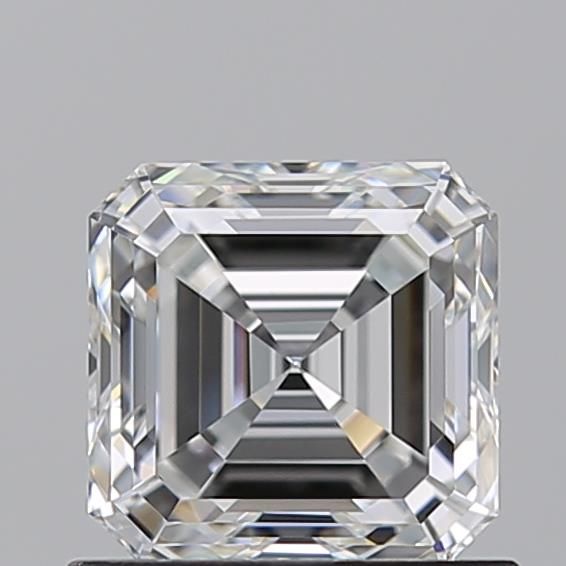 0.9ct Asscher G VVS2 Natural Diamond