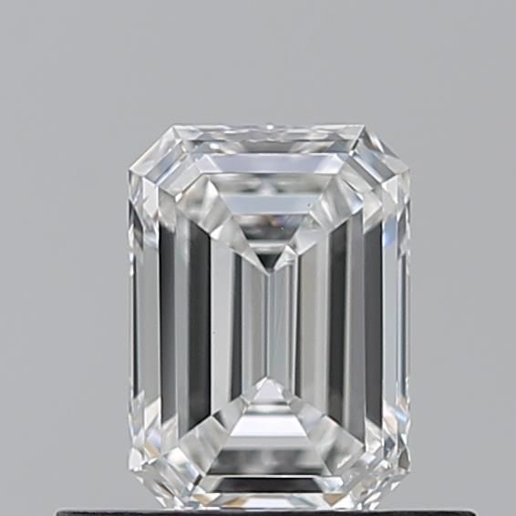 0.5ct Emerald F VS2 Natural Diamond