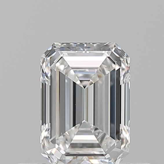 0.5ct Emerald F VVS2 Natural Diamond