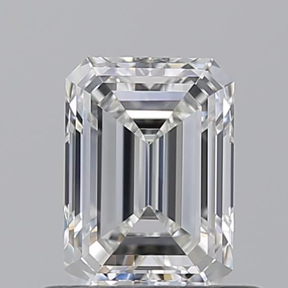 0.7ct Emerald F VVS2 Natural Diamond