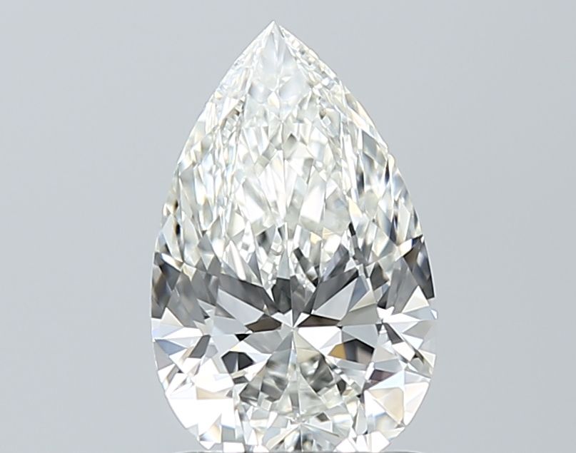 1.06ct Pear H IF Natural Diamond