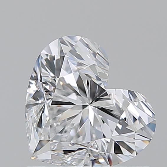 1.01ct Heart D VVS2 Natural Diamond