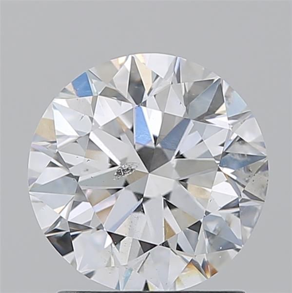 1.7ct Round E SI2 Natural Diamond