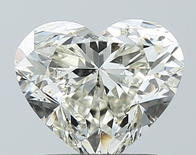 1.7ct Heart L SI2 Natural Diamond