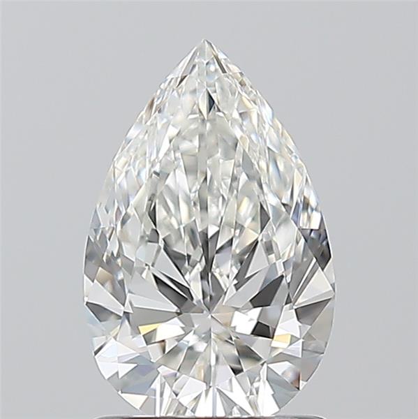 1ct Pear H VVS1 Natural Diamond