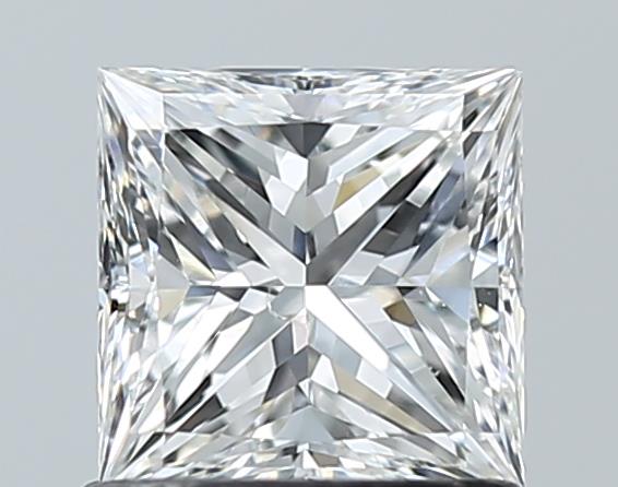 1ct Princess F SI1 Natural Diamond