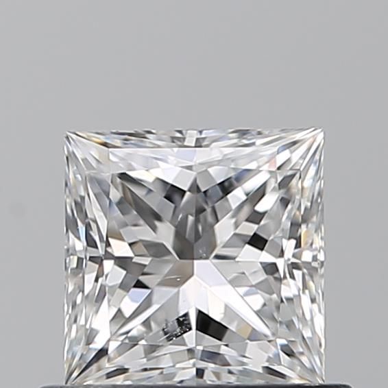 0.7ct Princess E SI1 Natural Diamond