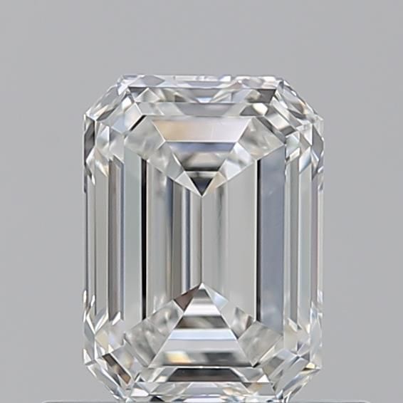 0.7ct Emerald F VVS2 Natural Diamond