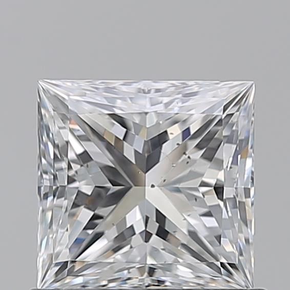 0.91ct Princess D SI1 Natural Diamond