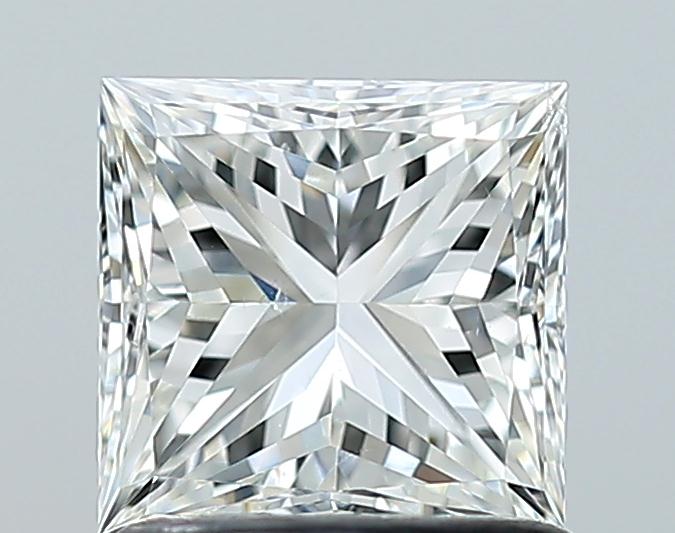 1ct Princess H SI1 Natural Diamond