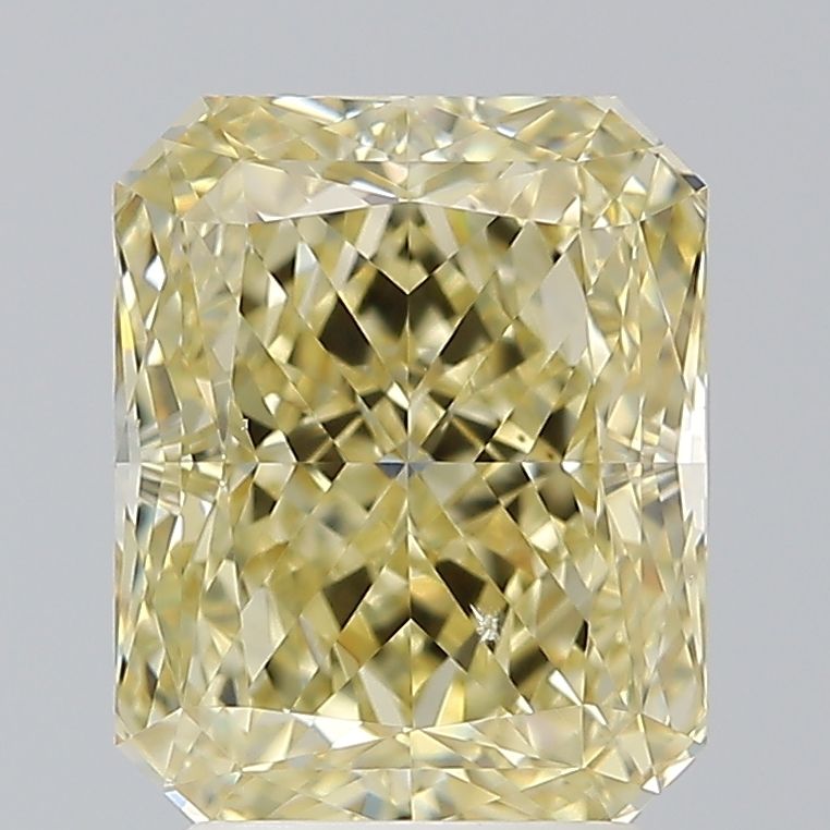 3.01ct Fancy Brownish Yellow Radiant Natural Diamond
