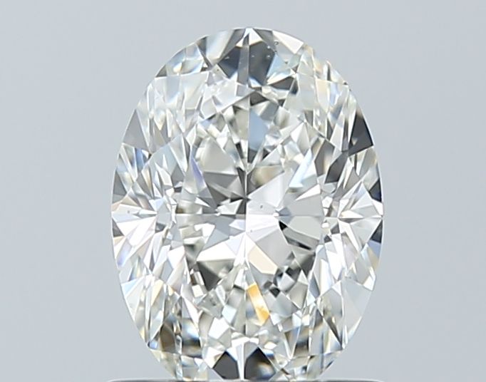 1ct Oval H SI1 Natural Diamond