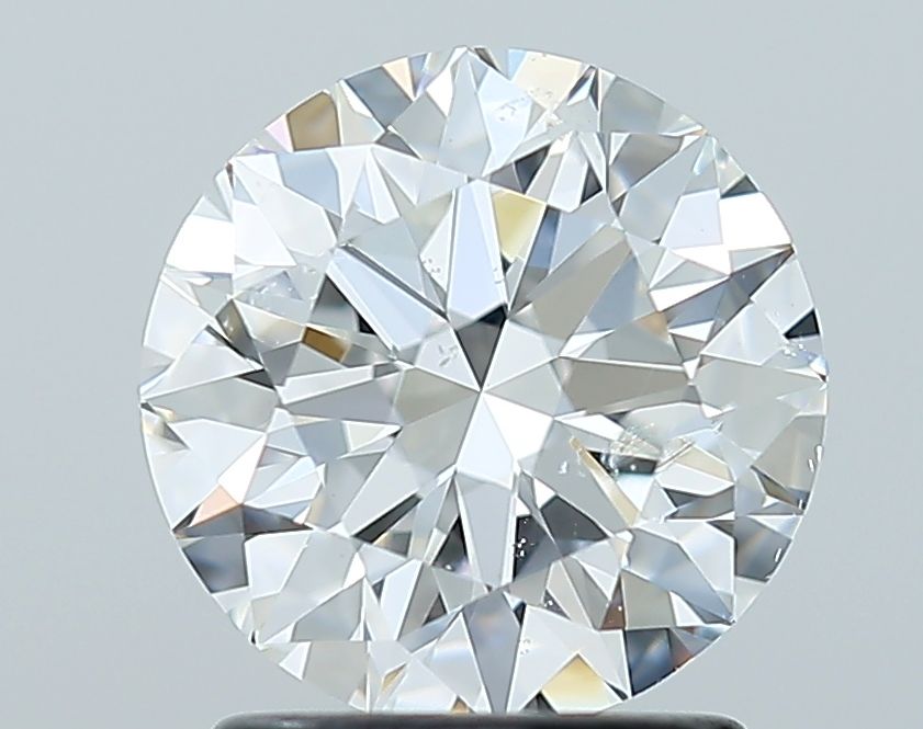 1.61ct Round F SI2 Natural Diamond