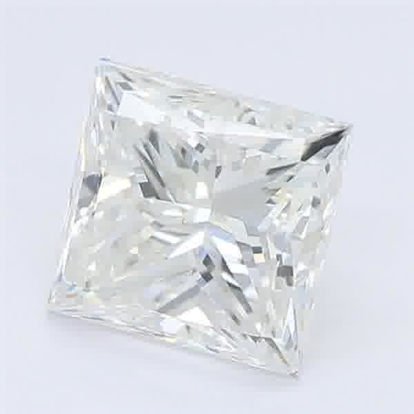 0.9ct Princess F VS2 Natural Diamond