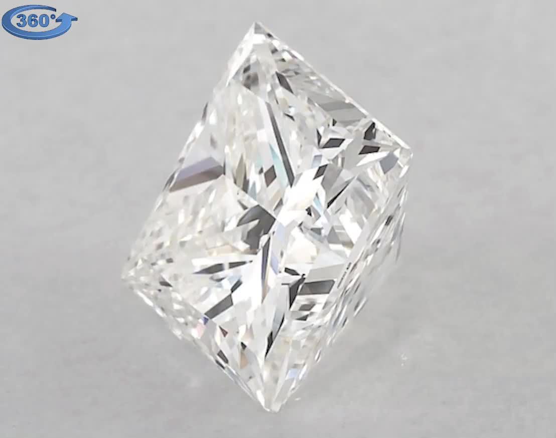 1.61ct Princess H VS1 Natural Diamond
