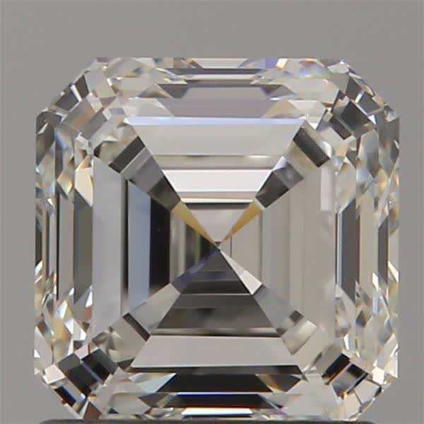 1.18ct Asscher H VS2 Natural Diamond