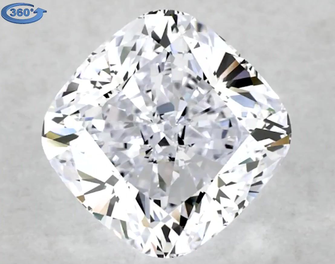 2ct Cushion H VVS2 Natural Diamond