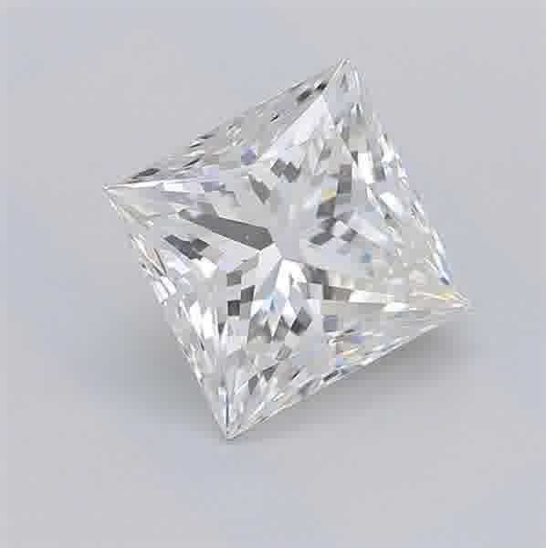 0.9ct Princess F SI1 Natural Diamond