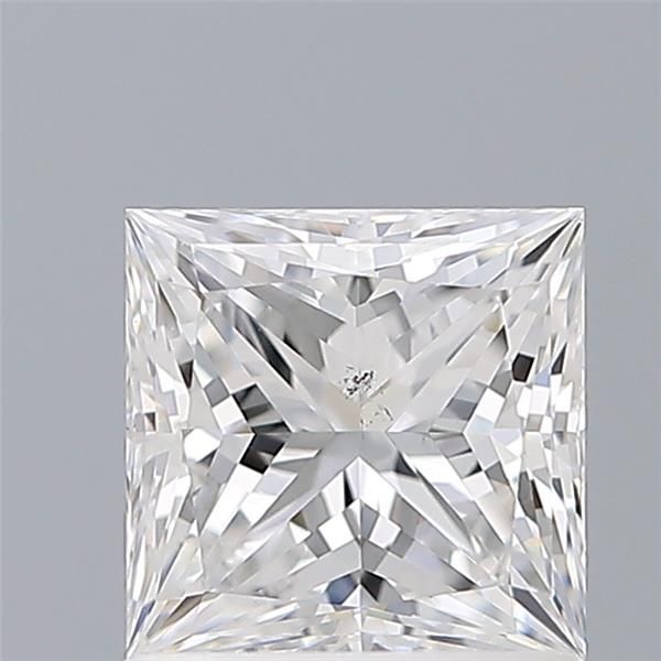 1ct Princess D SI1 Natural Diamond