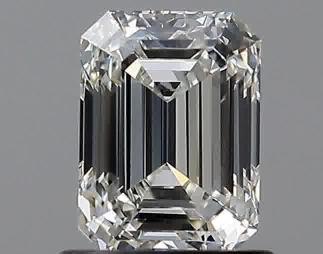 0.9ct Emerald H VVS1 Natural Diamond