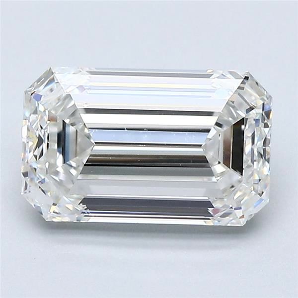 2.5ct Emerald G VS1 Natural Diamond