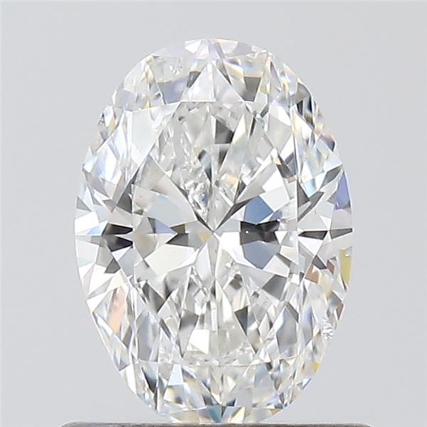 0.71ct Oval F SI1 Natural Diamond