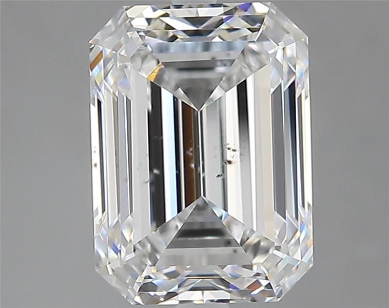 3.17ct Emerald E SI1 Natural Diamond