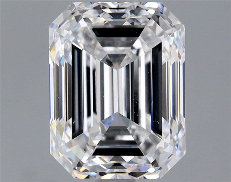 2.02ct Emerald D VS2 Natural Diamond
